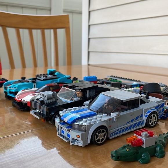 Lego Other - Huge Lego Race Car Set with Extras Legos